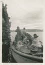 Image of Eskimo [Inuit] family leaving for fishing